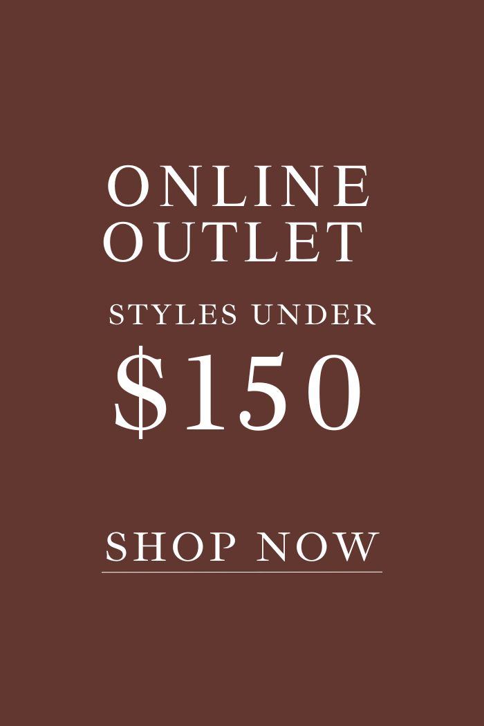 Online Outlet Under $150