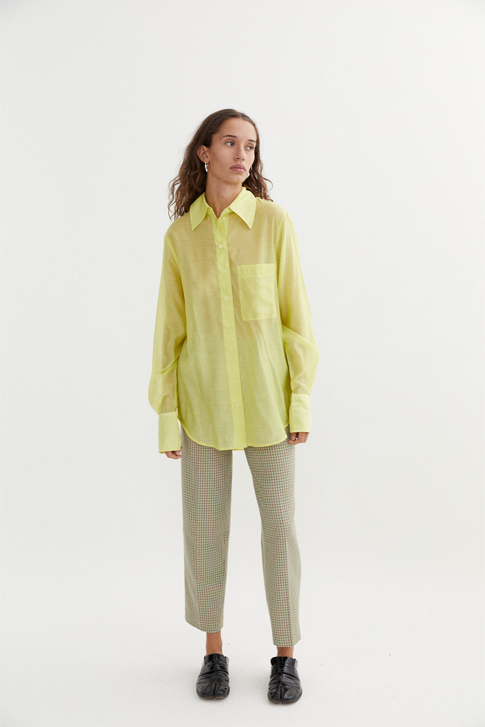 Leonie Shirt in Lemon by BLANCA