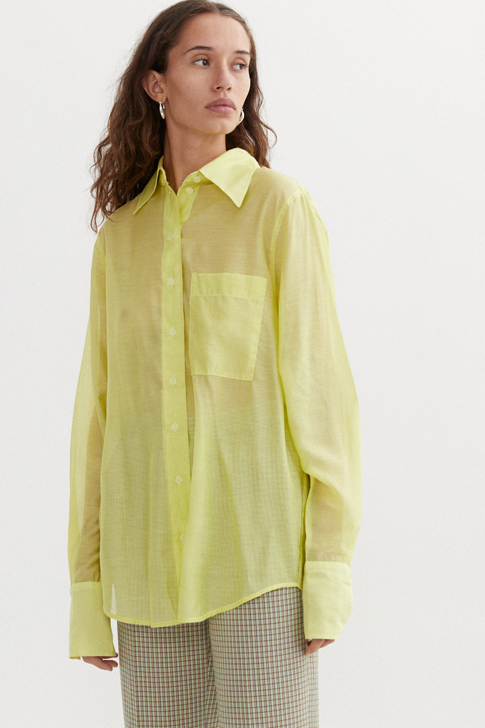 Leonie Shirt in Lemon by BLANCA