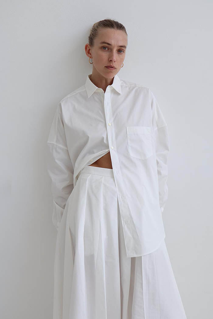 Jeanne Shirt in White