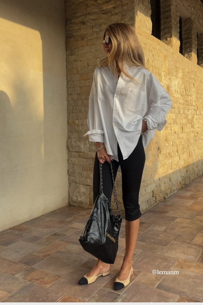 Jeanne Shirt White