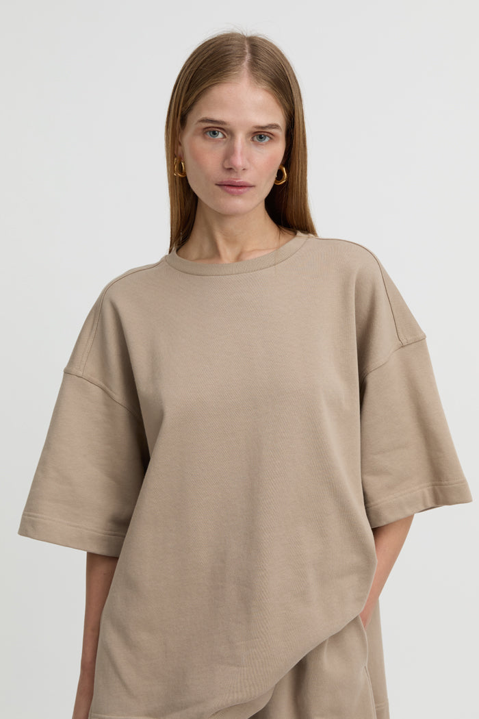 Hendrix Tee Taupe
