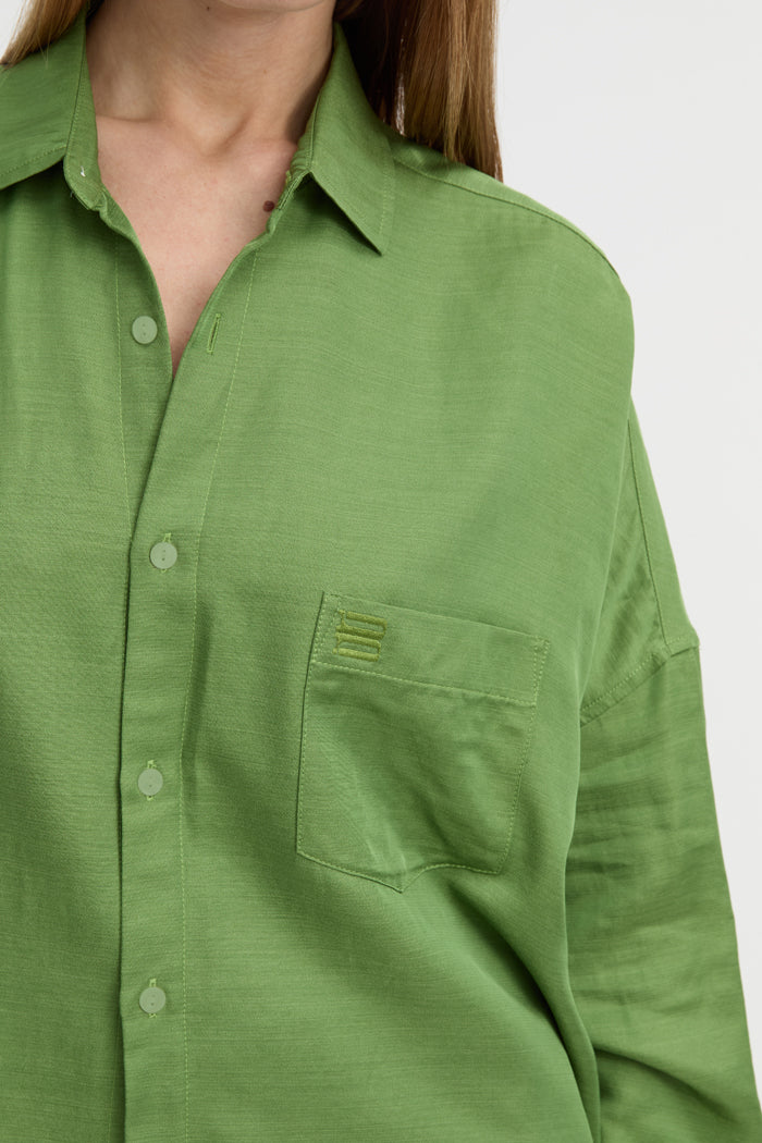 Celine Shirt Green