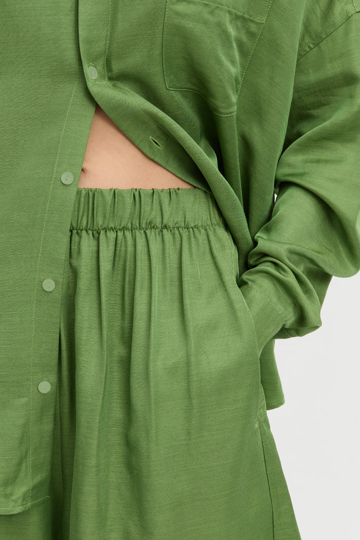 Celine Shorts Green