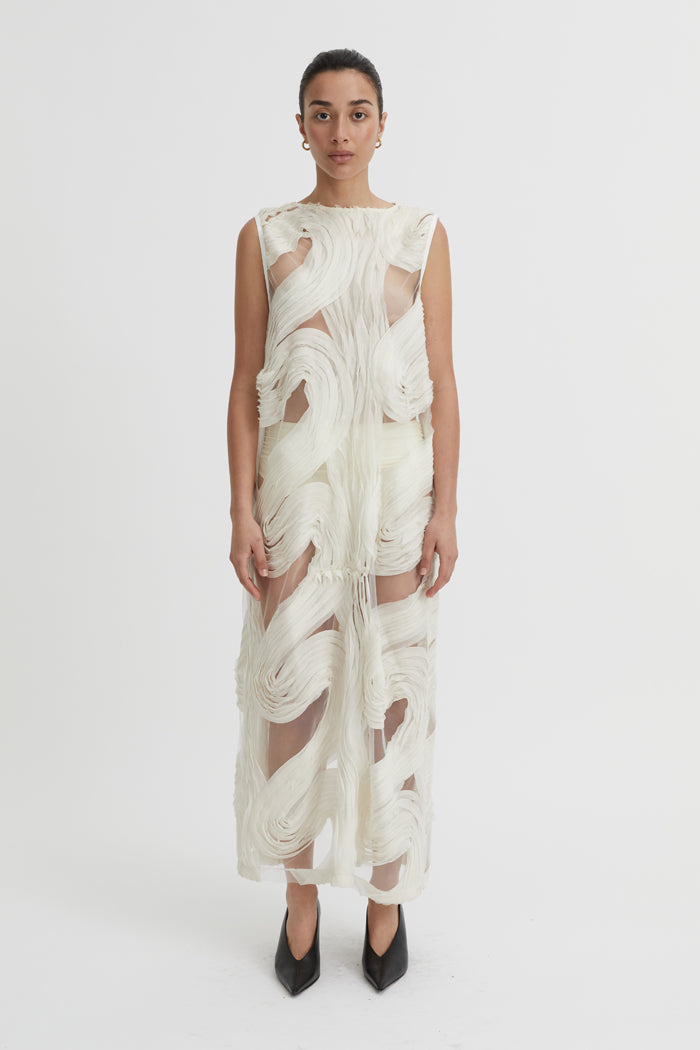 Delmare Dress Ivory
