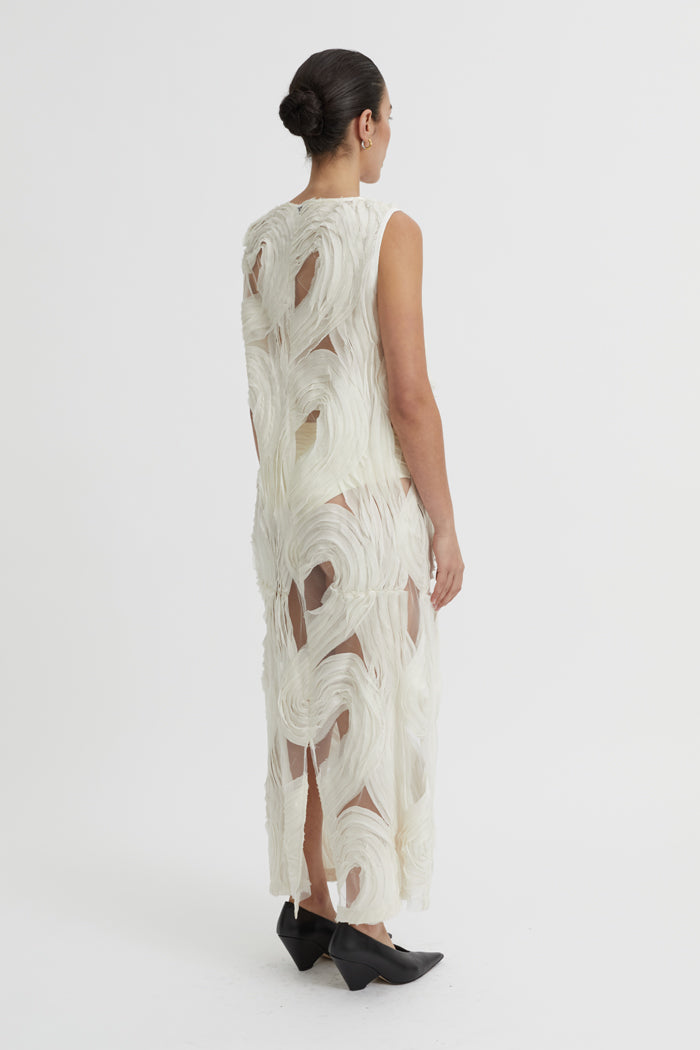 Delmare Dress Ivory