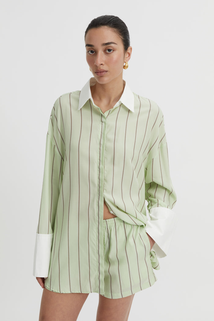 Opal Shirt Pistachio
