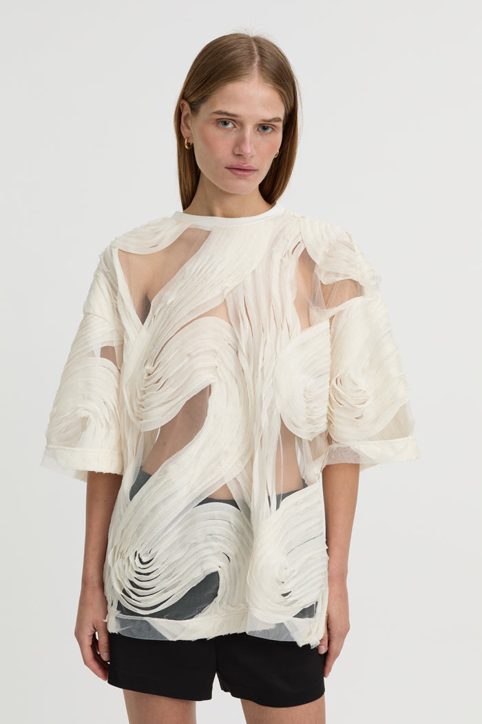 Delmare Top Ivory
