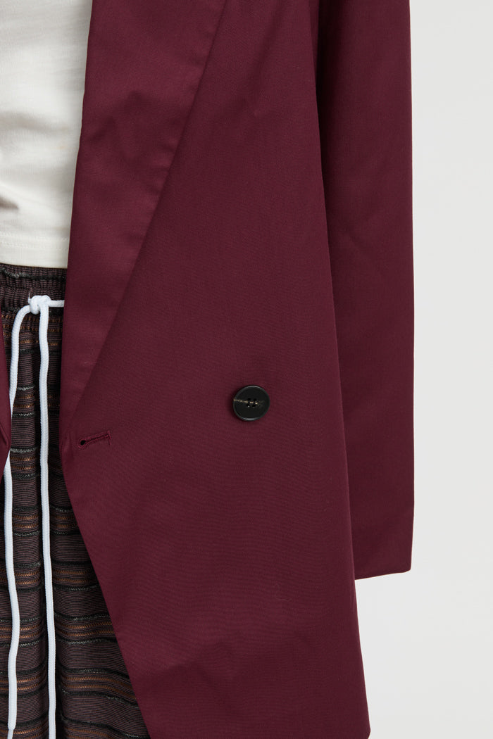 Lazara Blazer Burgundy