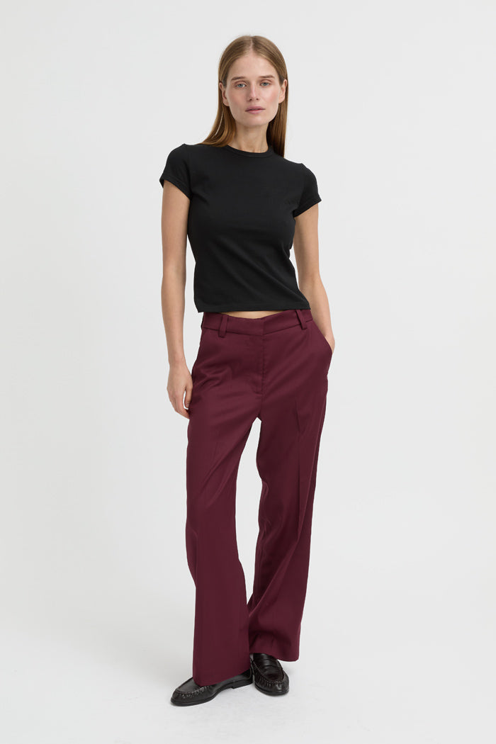 Blythe Trousers Burgundy
