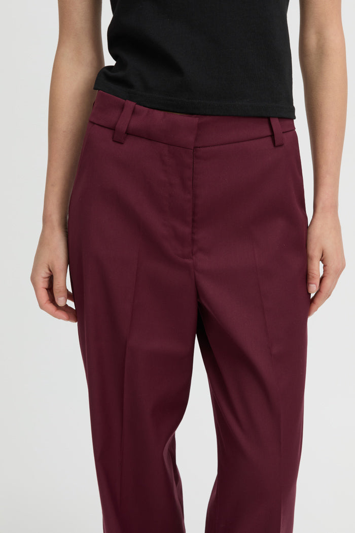 Blythe Trousers Burgundy