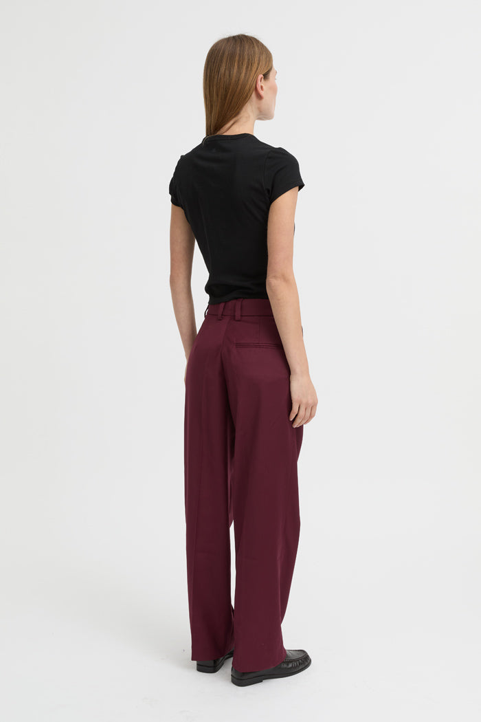Blythe Trousers Burgundy