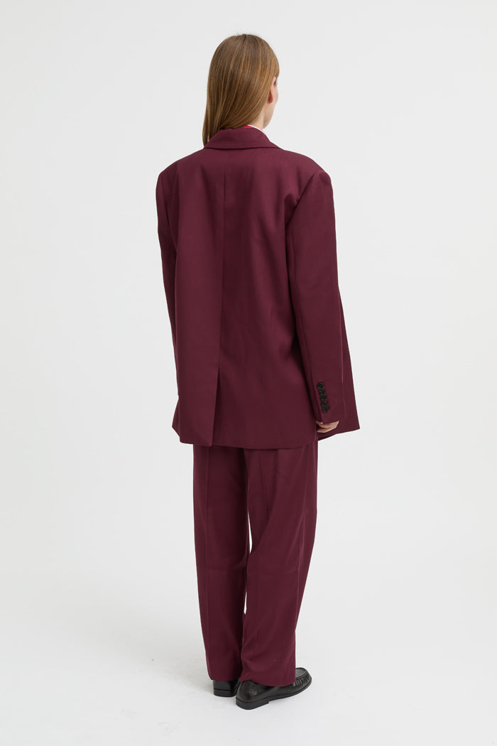 Blythe Trousers Burgundy
