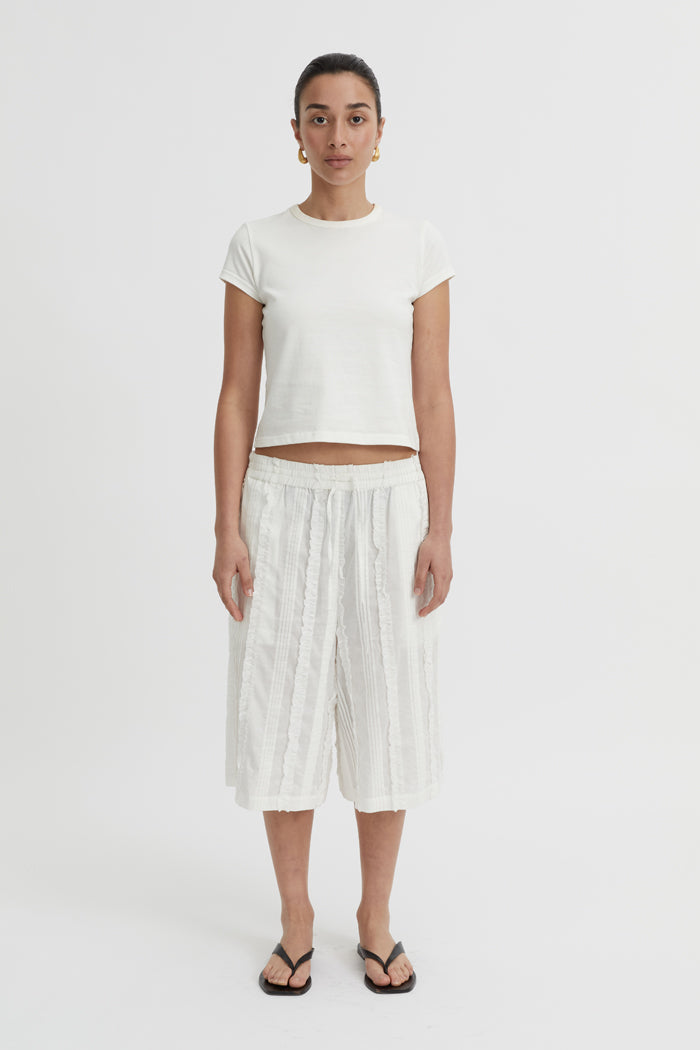 Cadence Shorts White