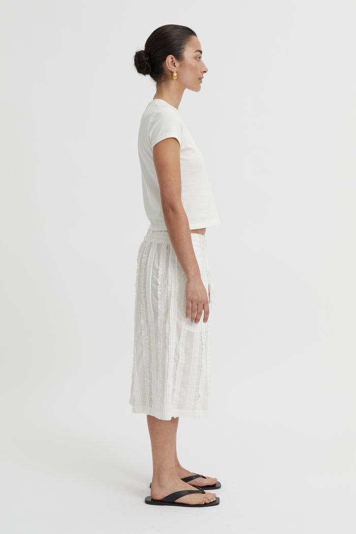 Cadence Shorts White