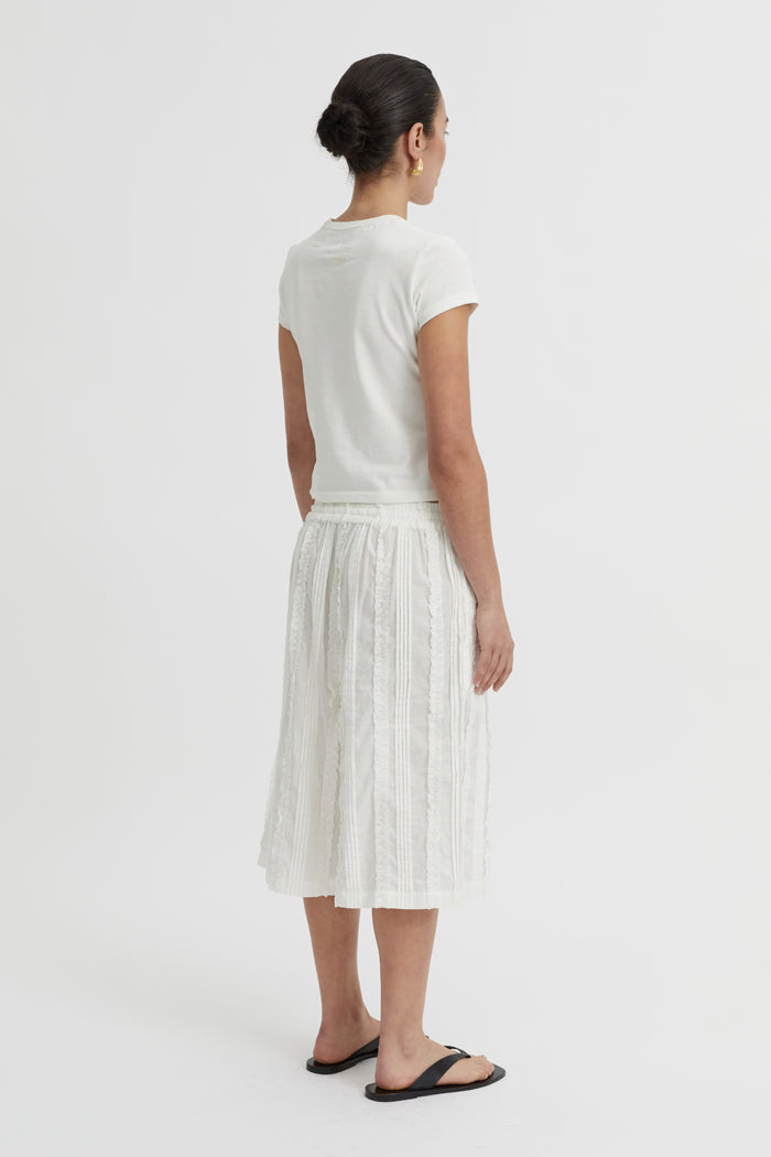 Cadence Shorts White