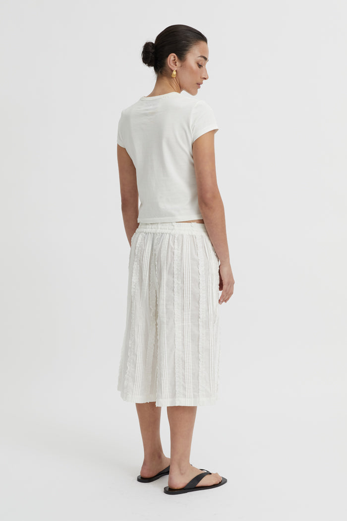 Cadence Shorts White