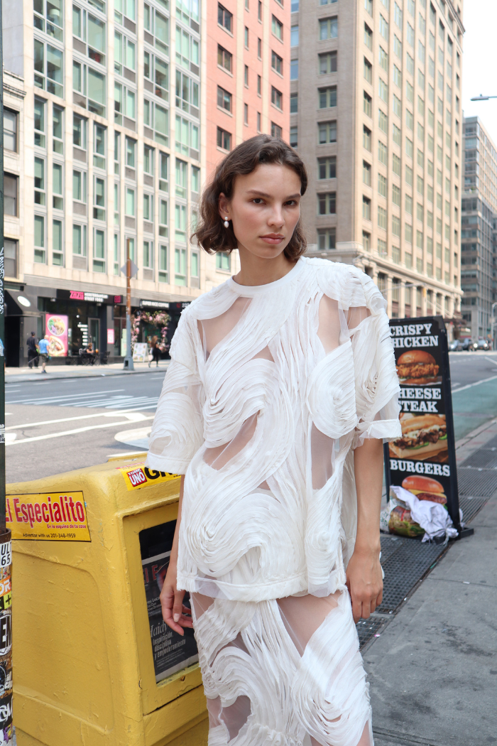 Delmare Top Ivory Pre-Order