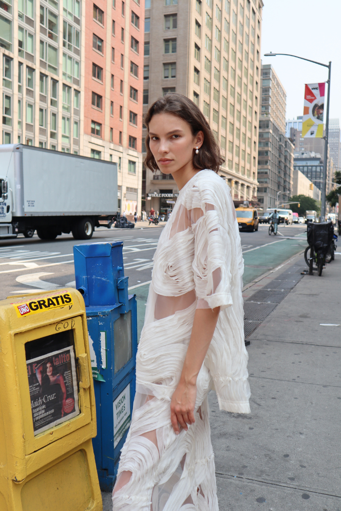 Delmare Top Ivory Pre-Order