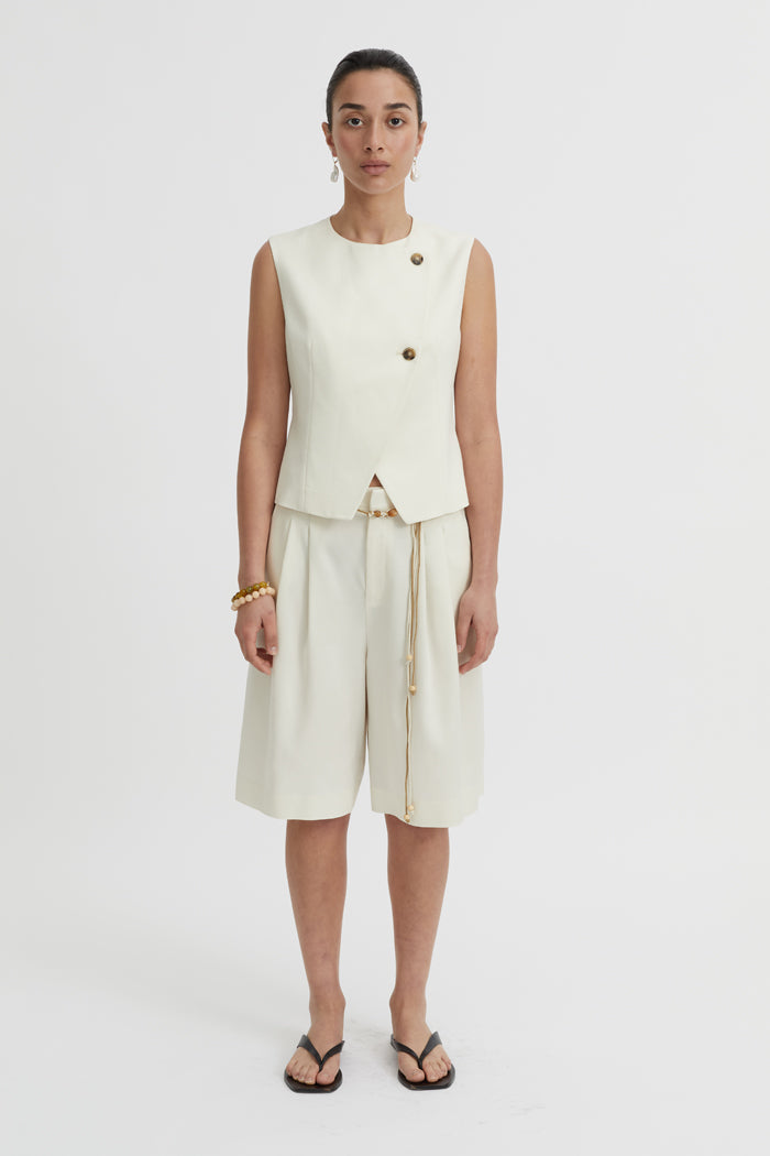 Junia Vest Ivory