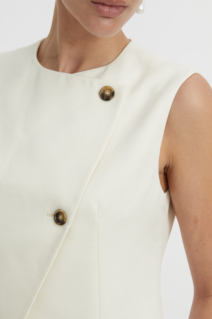 Junia Vest Ivory