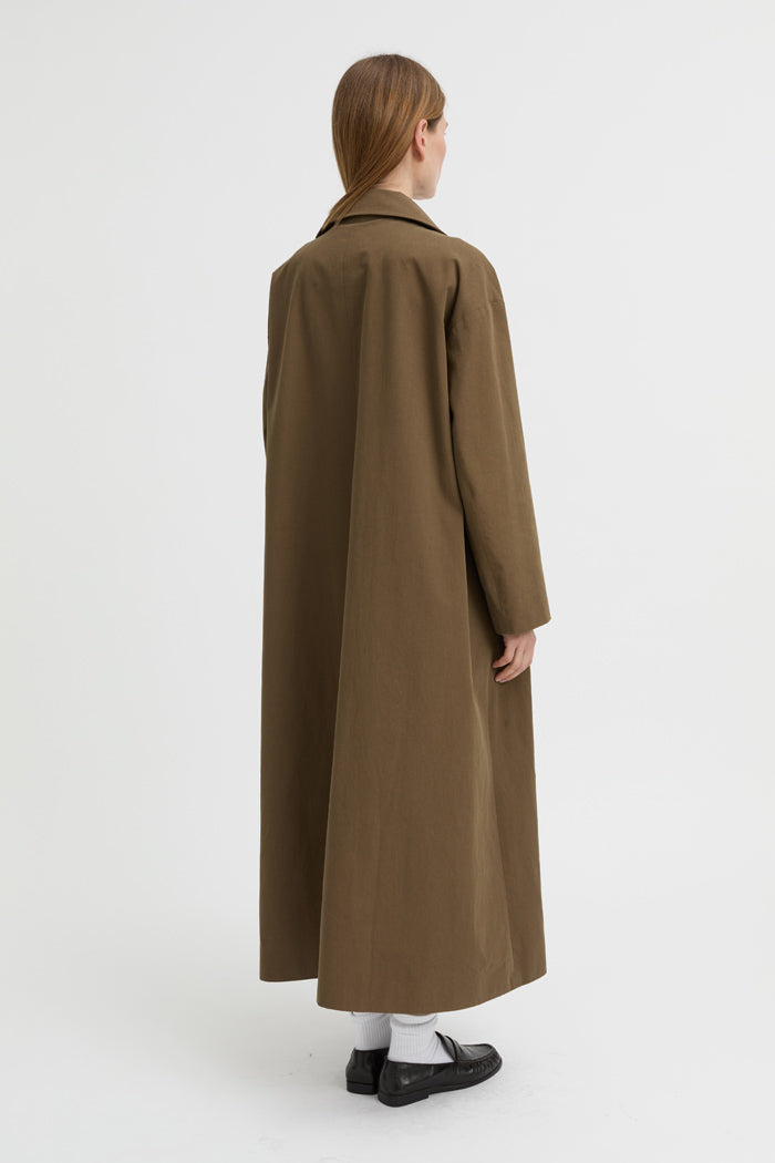 Moira Trench Brown