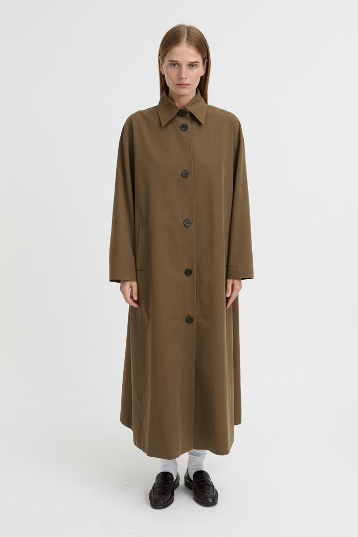 Moira Trench Brown