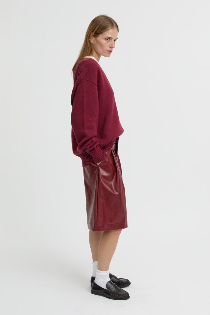 Elowen Sweater Burgundy
