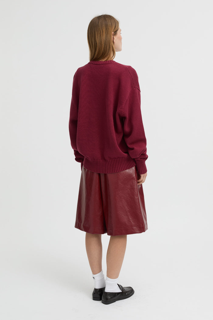 Elowen Sweater Burgundy