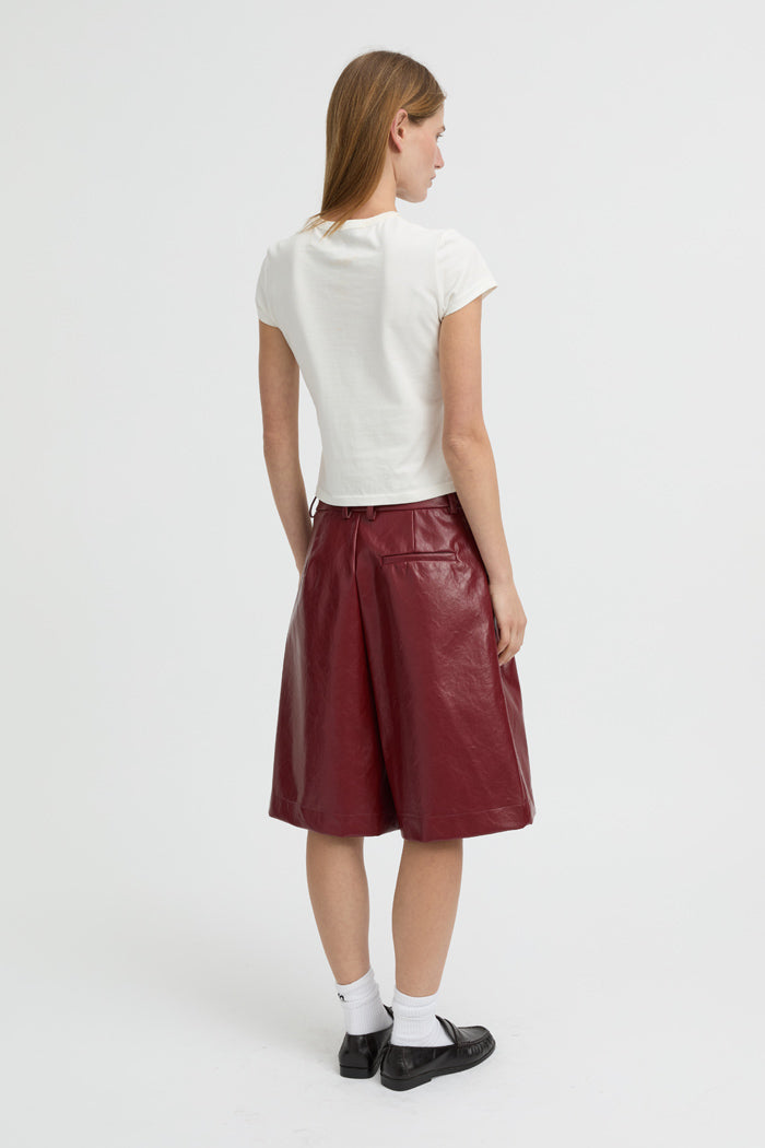 Kaia Shorts Burgundy