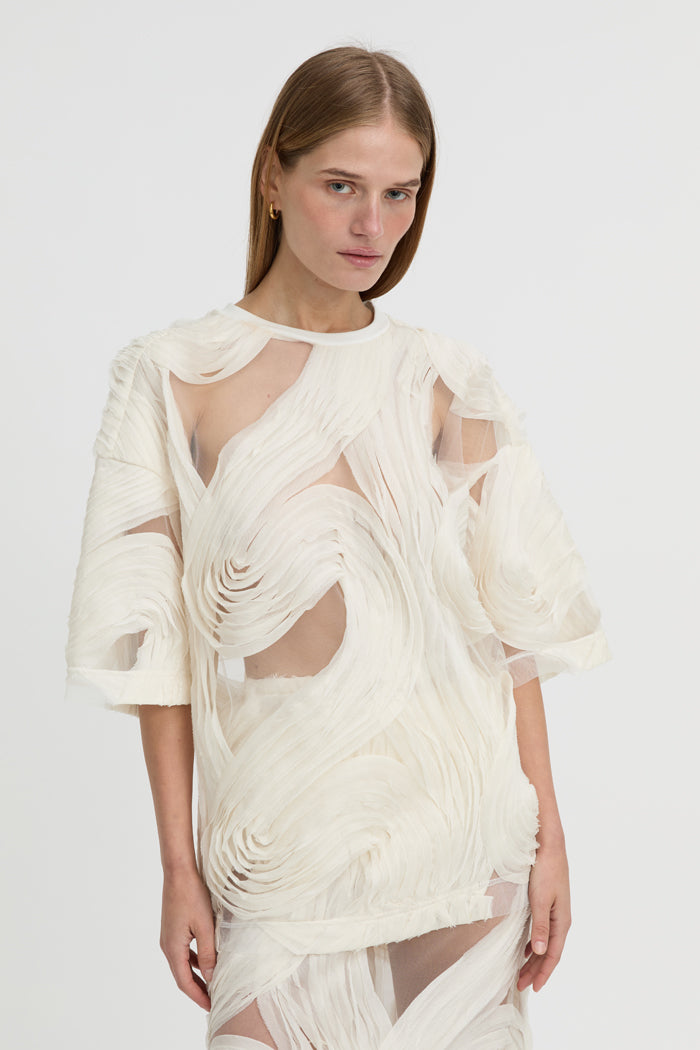 Delmare Top Ivory