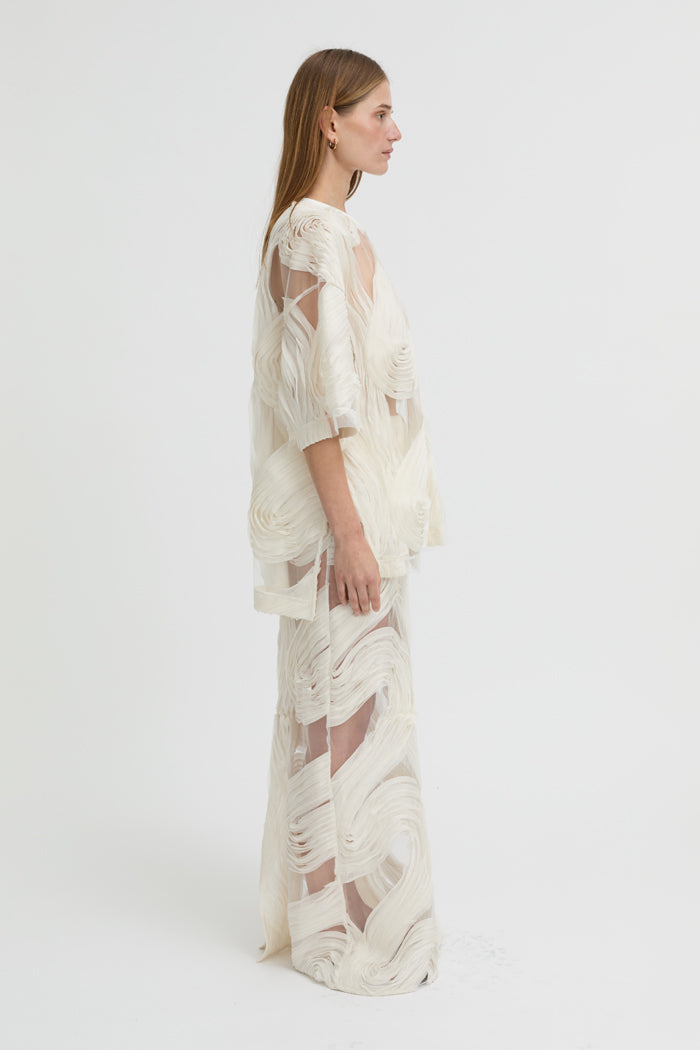 Delmare Top Ivory