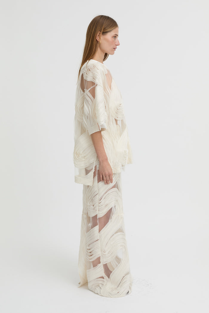 Delmare Skirt Ivory