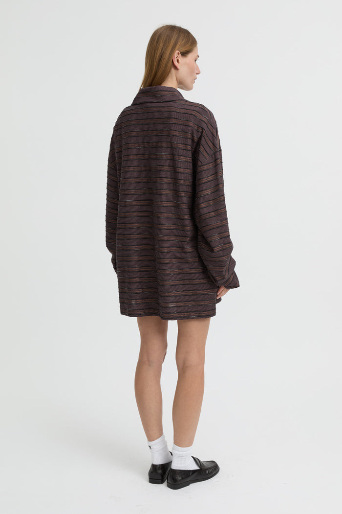 Wynn Polo Top Burgundy