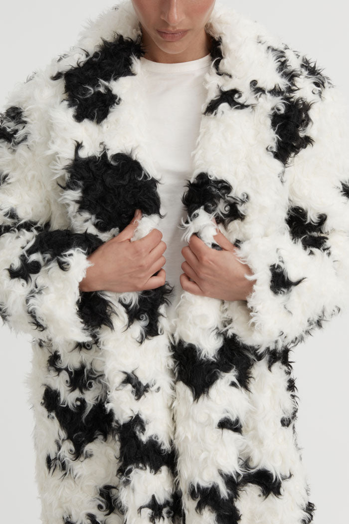 Catarina Fur Coat White