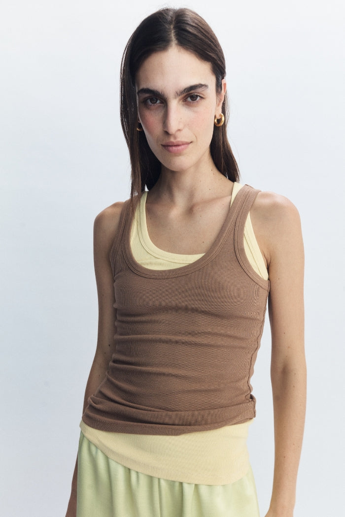 Antonia Tank Coffee