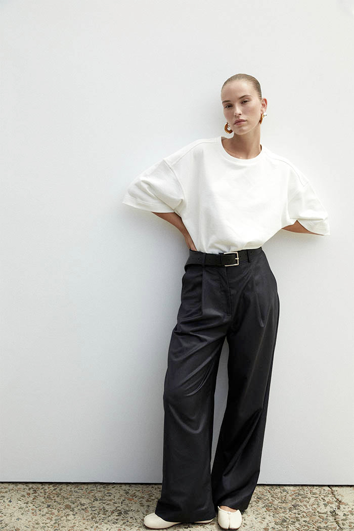 August Trousers in Charcoal