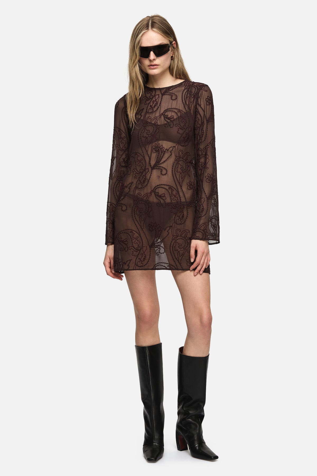 Gemma Dress Brown