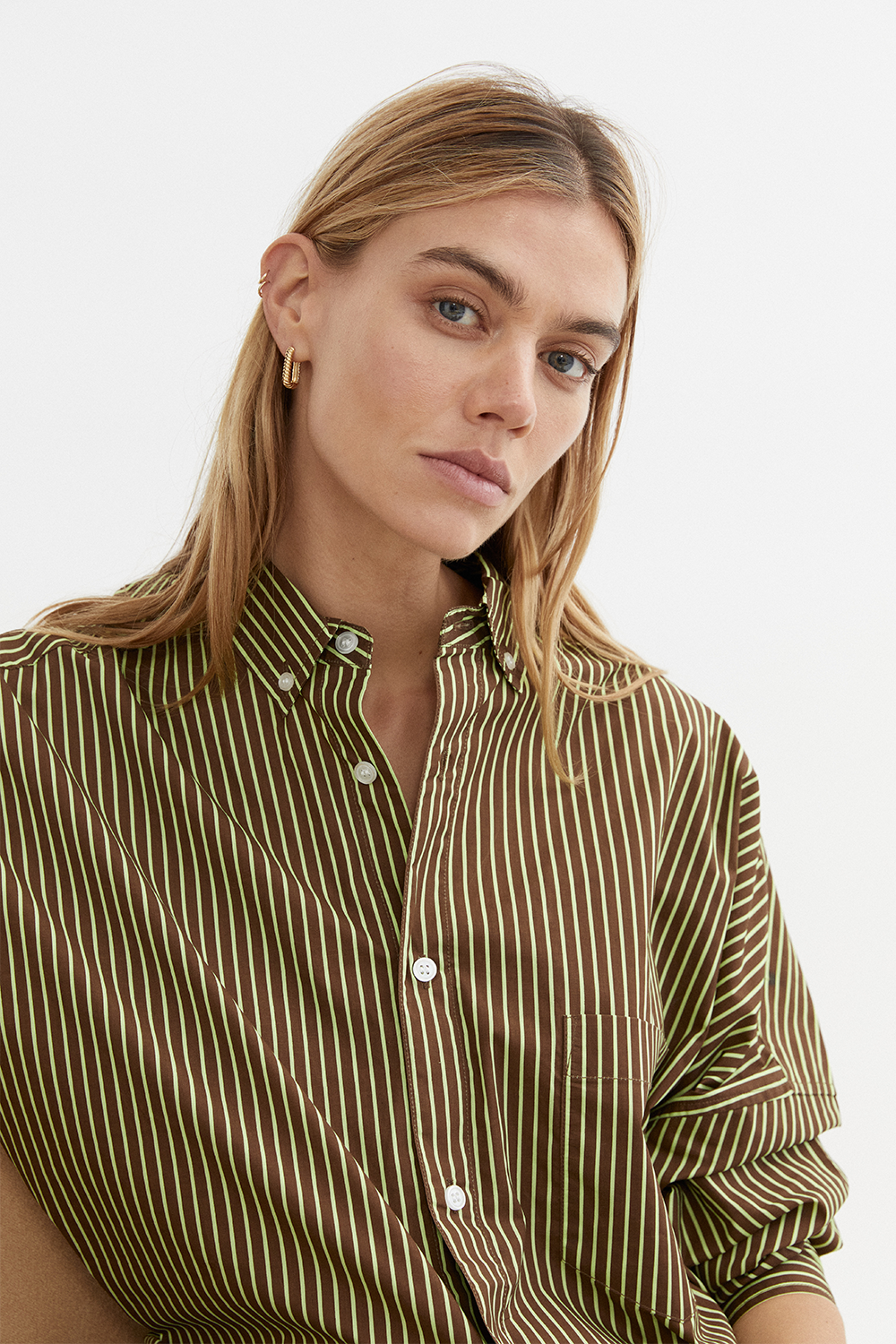 Olympia Shirt in Brown