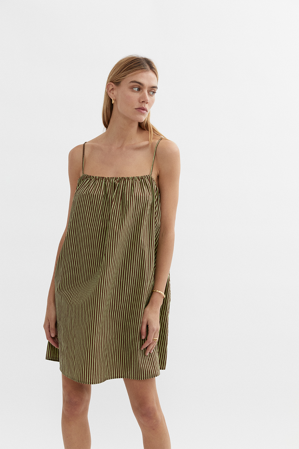 Callisto Dress in Brown