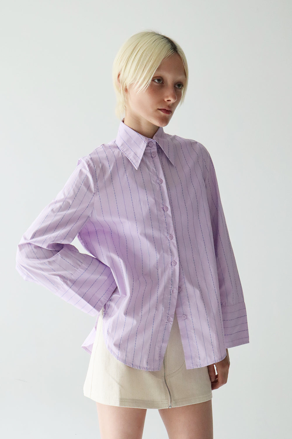 Fern Shirt in Lilac