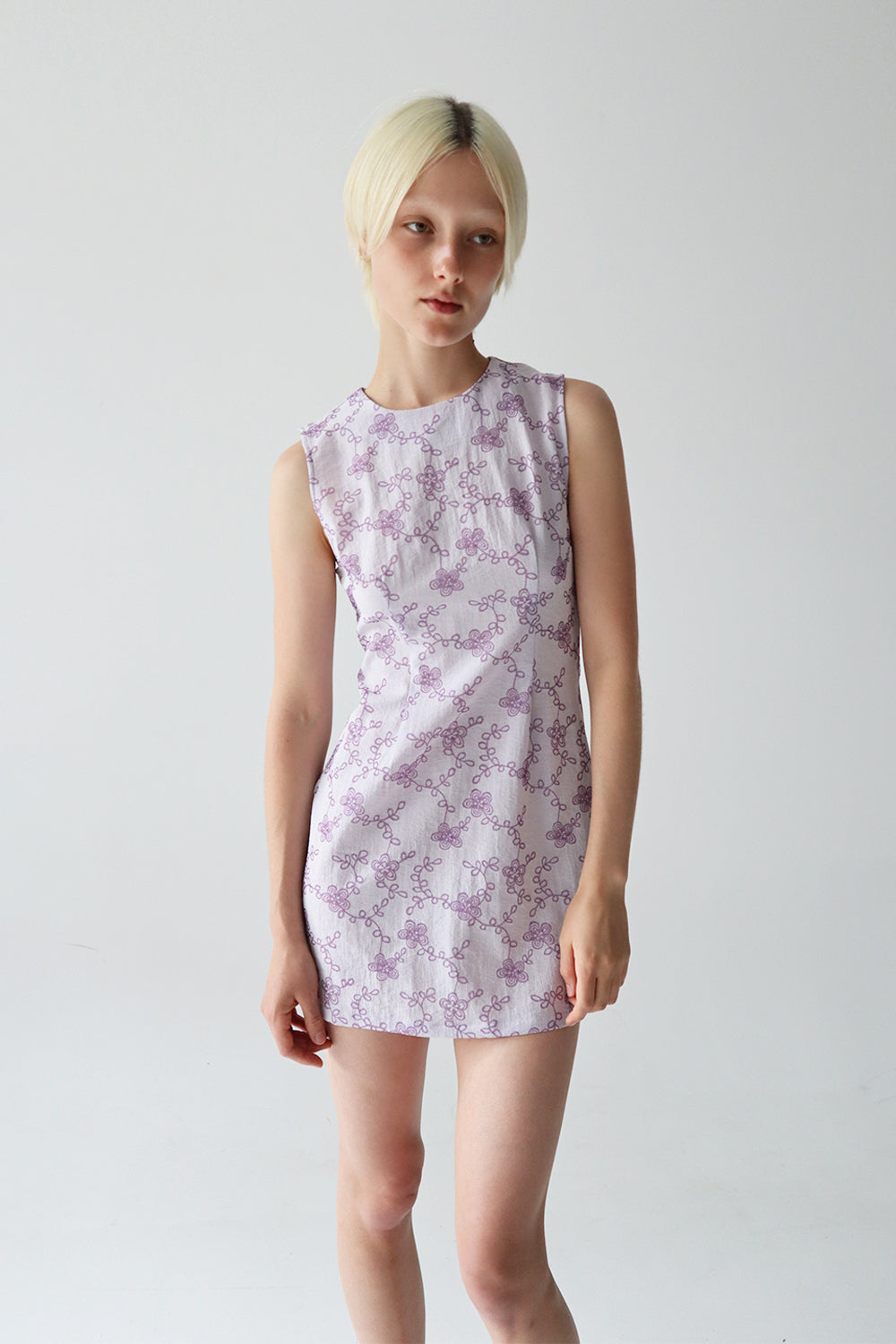 Rosana Dress in Lilac