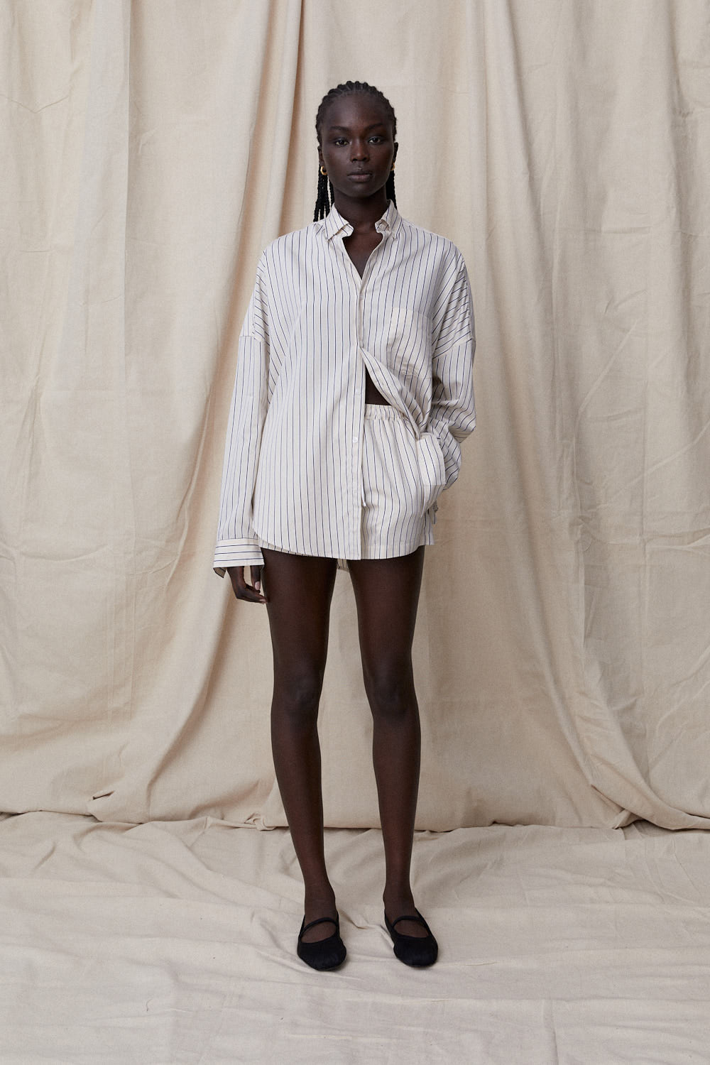 Constantina Shorts in Cream