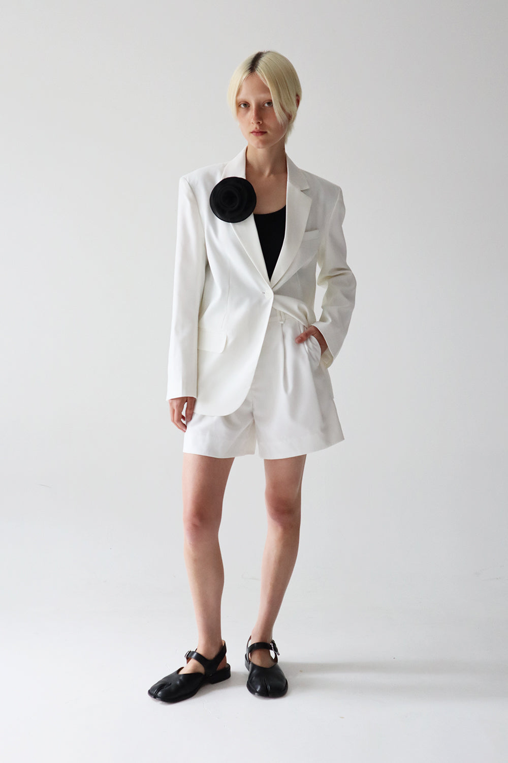 Lorenza Shorts in White