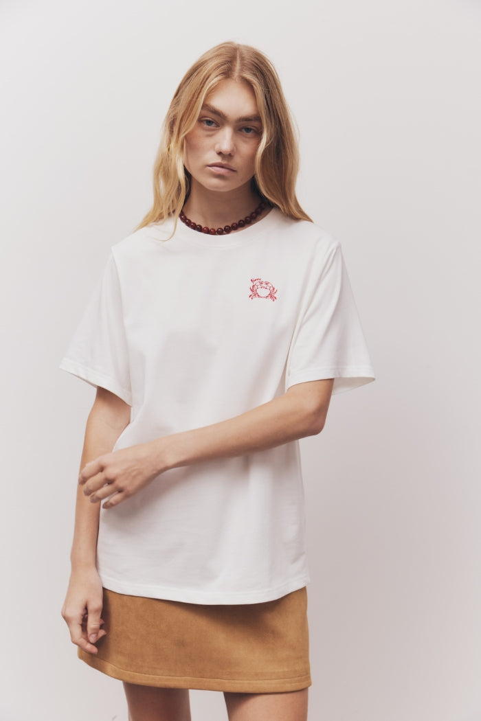 Crab Tee White