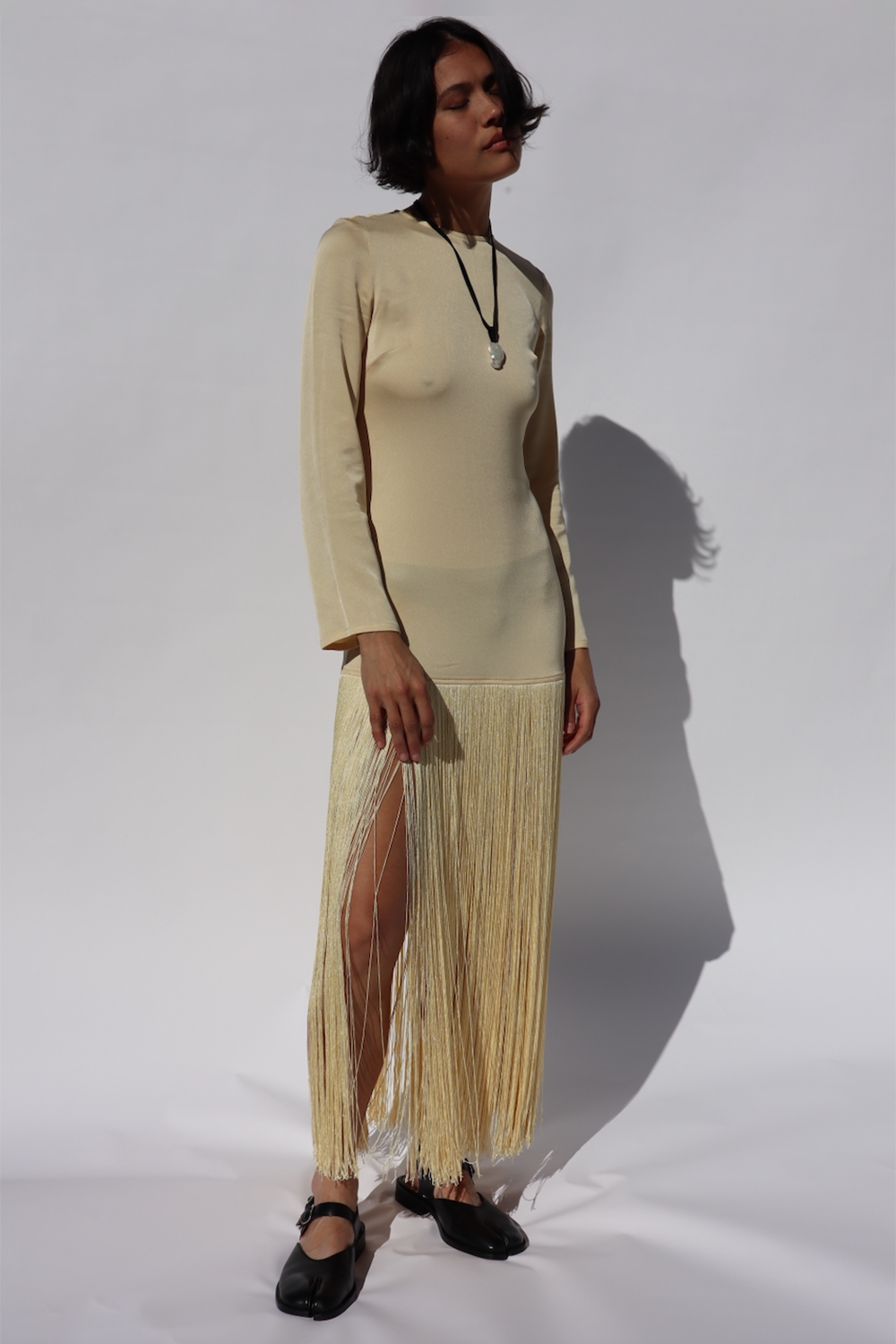 Pallas Dress in Butter - BLANCA