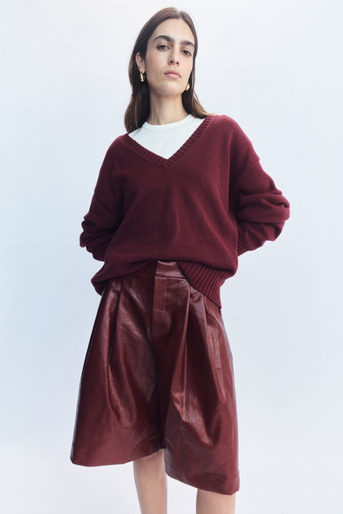 Elowen Sweater Burgundy