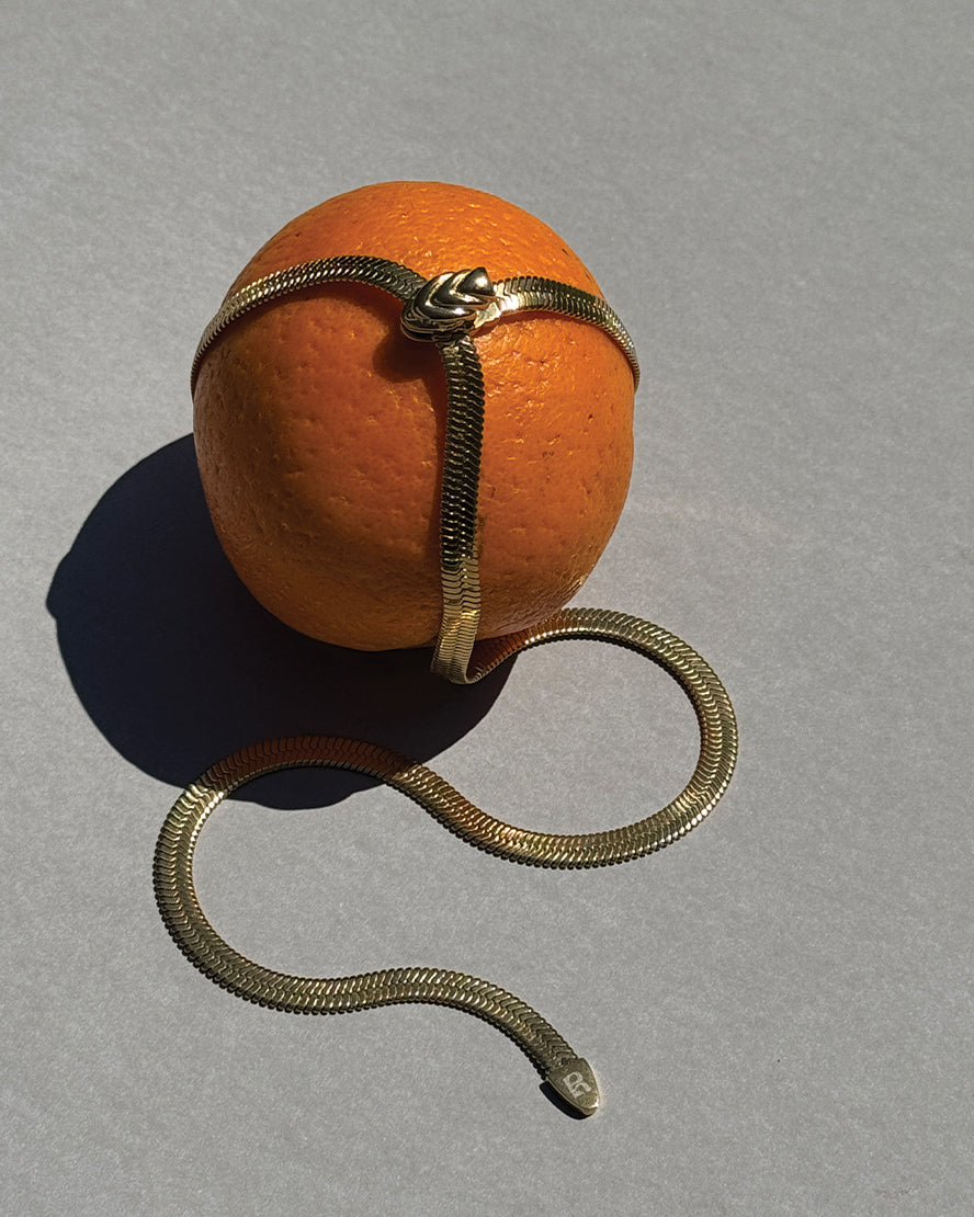Esme Necklace in Gold