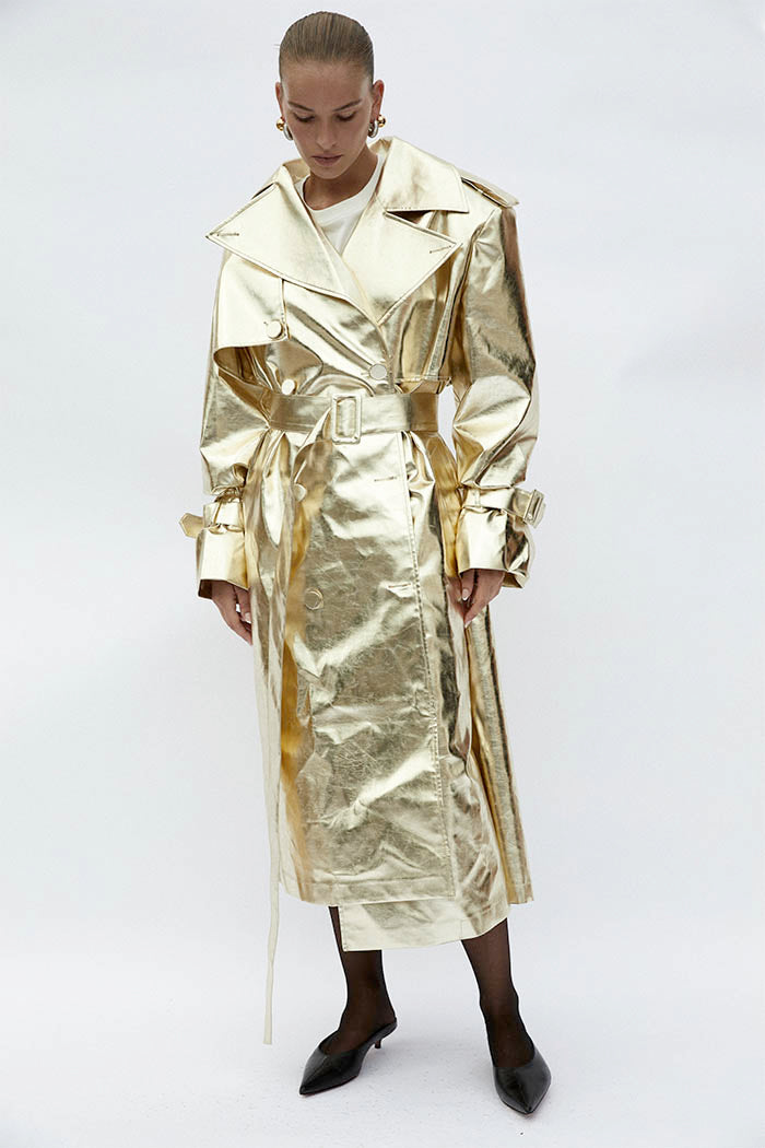 Hailey Trench in Gold