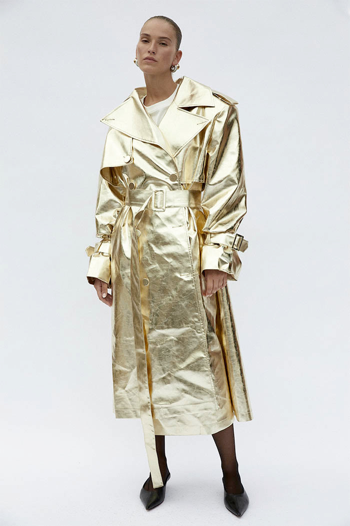 Hailey Trench in Gold